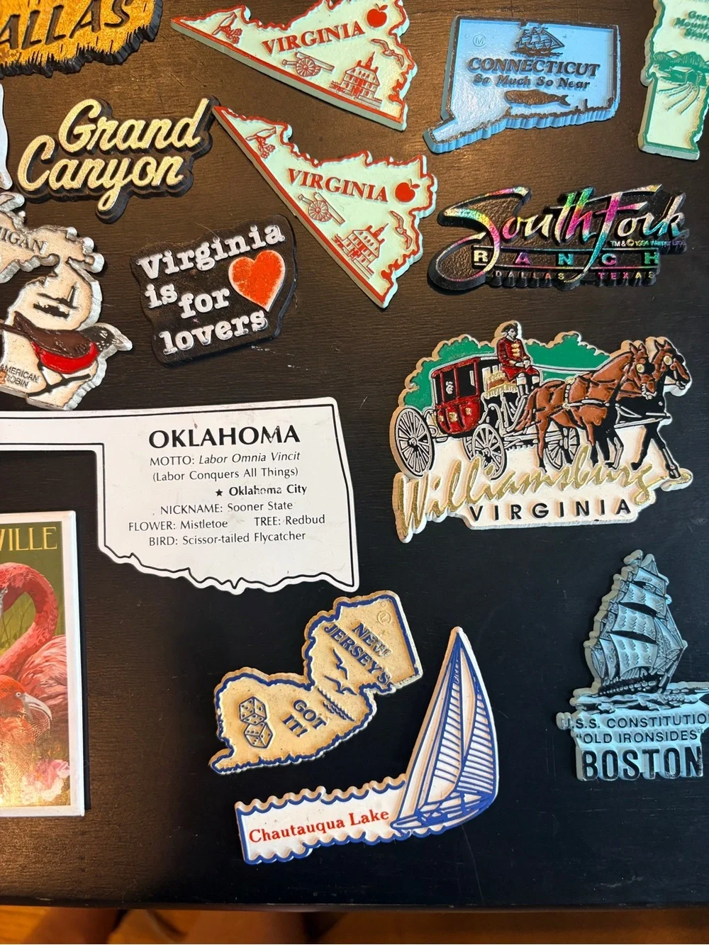 Vintage America Road Trip Collection – 38 Souvenir Magnets! 🇺🇸